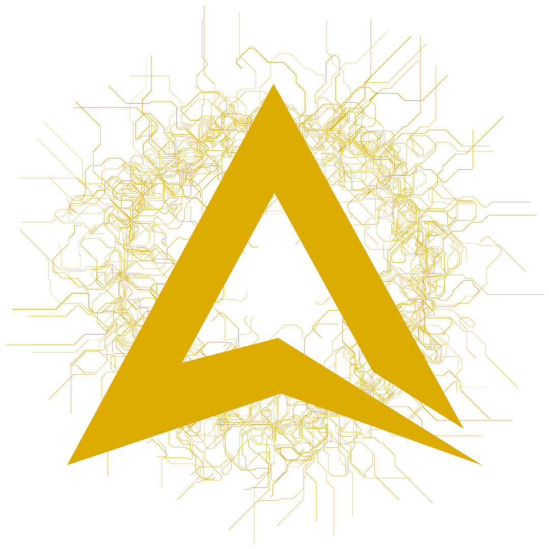 Logotipo Atlas con partículas
